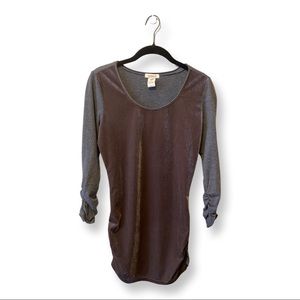 Sundance Catalog Velvet Ruched Top
